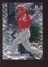 2019 BOWMAN PLATINUM JONATHAN INDIA #TOP-7 SILVER ICE PARALLEL