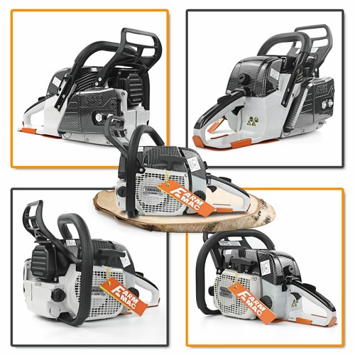 Motosega a gas 92cc con catena barra 28'' compatibile con MS660 per fresa taglio legno - Foto 4 di 16