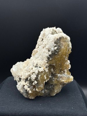 FLUORITE CALCITE - Mina La Moscona, Solis Asturias SPAIN MINERAL 10x9x2cm AR3