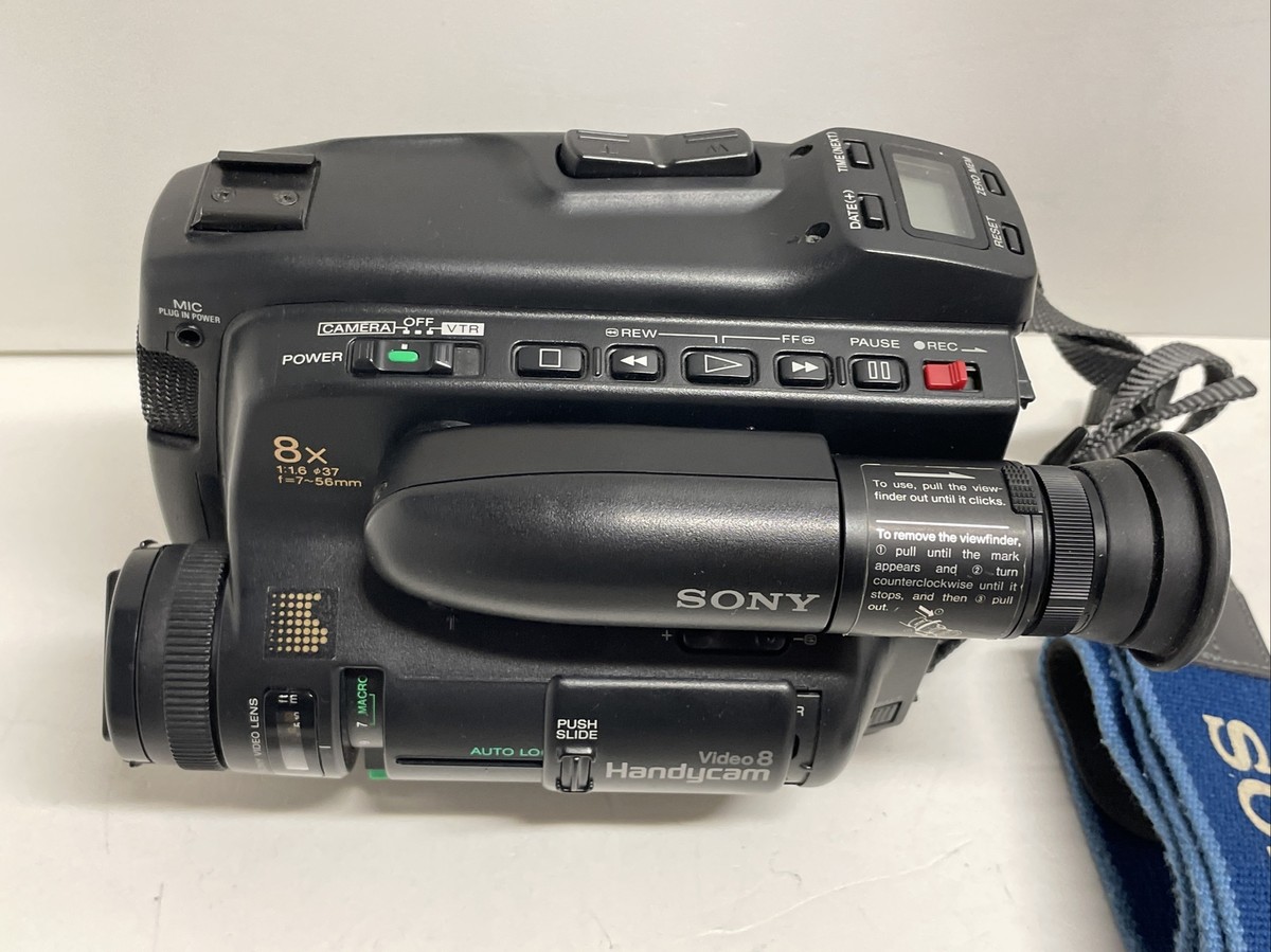 Sony Video Camera Recorder CCD-TR6 Video8 Handycam | eBay