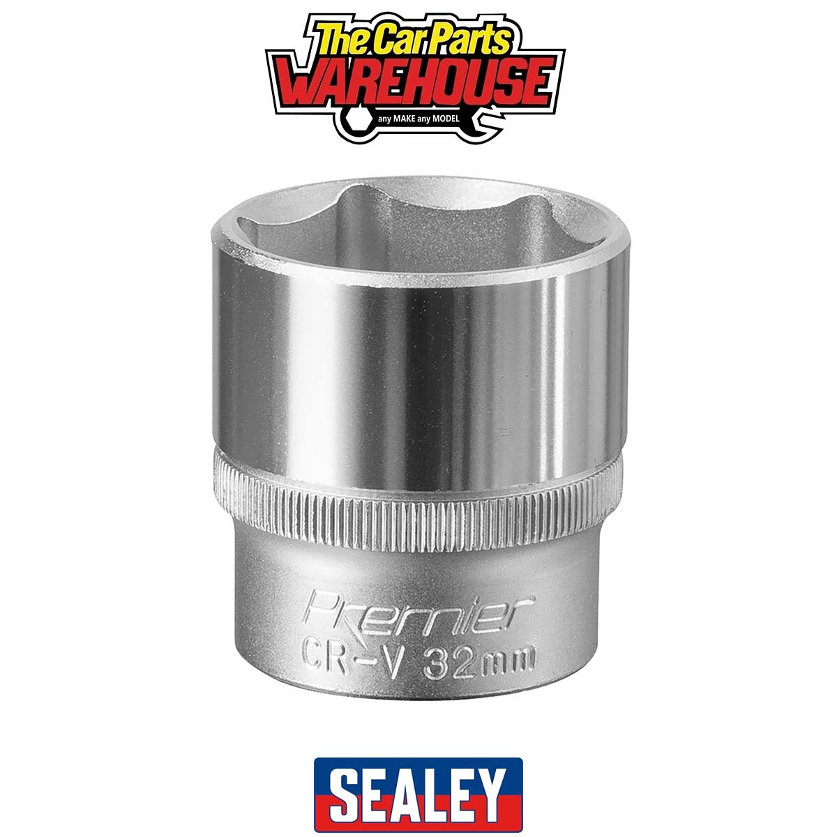 Sealey S1232 Premier Socket 1/2""Sq Drive 32mm