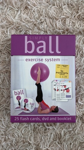 Simply Ball Exercise System: 25 Flash Cards, DVD & Booklet - Bild 1 von 3