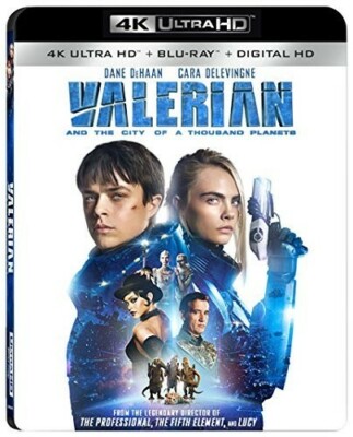 Valerian and the City of a Thousand Planets (4k Ultra HD + Blu-ray, 2017)