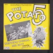 POTATO 5: western special / big city GAZ'S ROCKIN' 7" Single 45 RPM UK