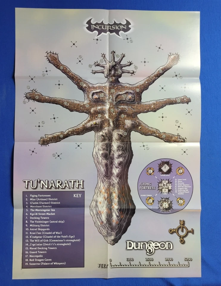 Incursion Poster (Double-Sided) - AD&D D&D - Image 2 of 2