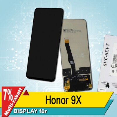 Display Huawei Honor 9X Bildschirm Original Service Pack Schwarz