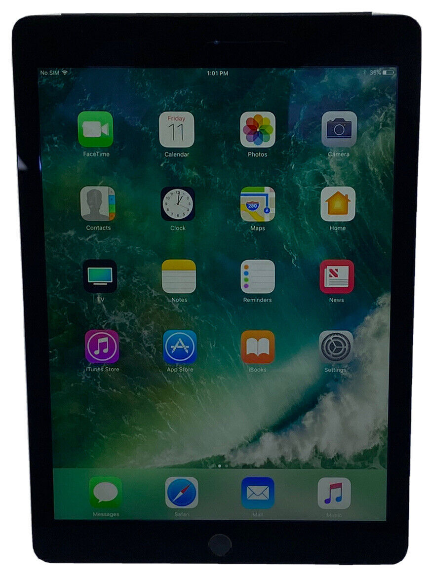 Apple iPad Air 2 A1567 16GB Wi-Fi + Cellular iOS Gray Tablet Fair