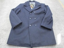 Bentley Duffel Jacket/Coat 38 Button Up Wool Warrnambool Vintage Australian Made