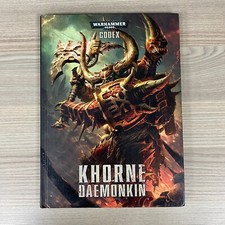 Codex Khorne Daemonkin Esercito Libro Warhammer 40K 2015 Games Workshop Chaos