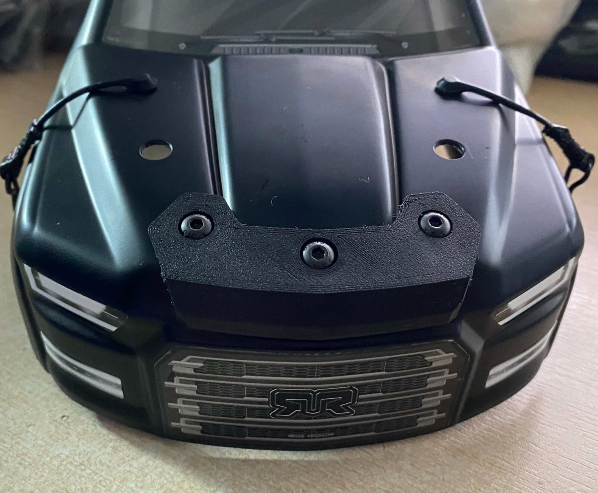 アーマー　ビックロック　3s ARRMA BIG ROCK 3s BLX Mega Front Body Hood Bonnet Nose Skid