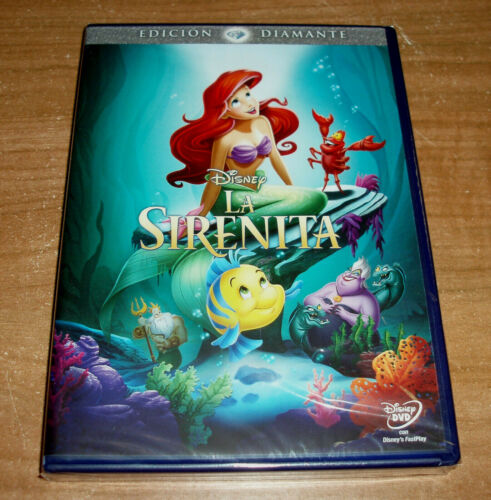 LA SIRENITA DISNEY CLASICO NUMERO 28 DVD NUEVO PRECINTADO ANIMACION (SIN ABRIR) - Zdjęcie 1 z 3