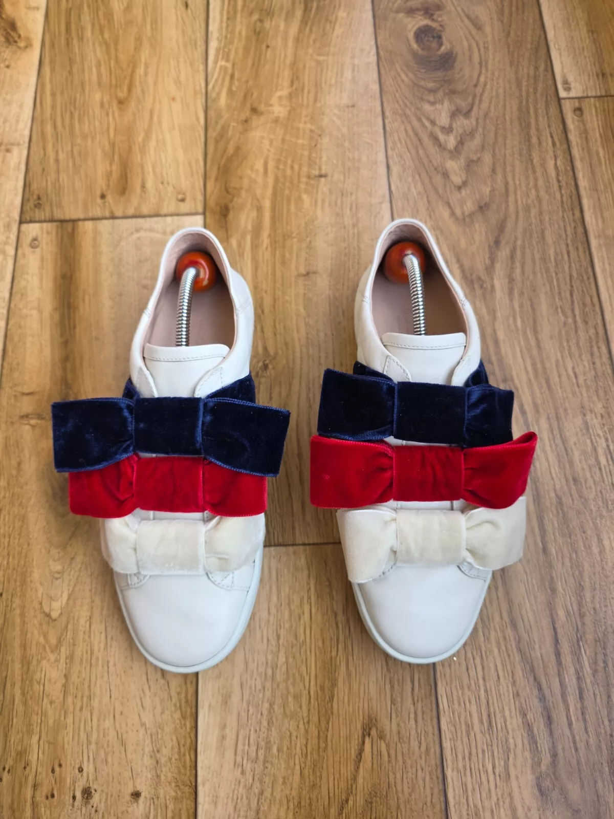Noeud papillon GUCCI ACE CUIR VELOURS TAILLE 37 EU, 6,5 US, 4,5 UK