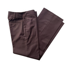 Merona Women's Flat Front Straight Leg Dress Pants Business Wear, Size 4