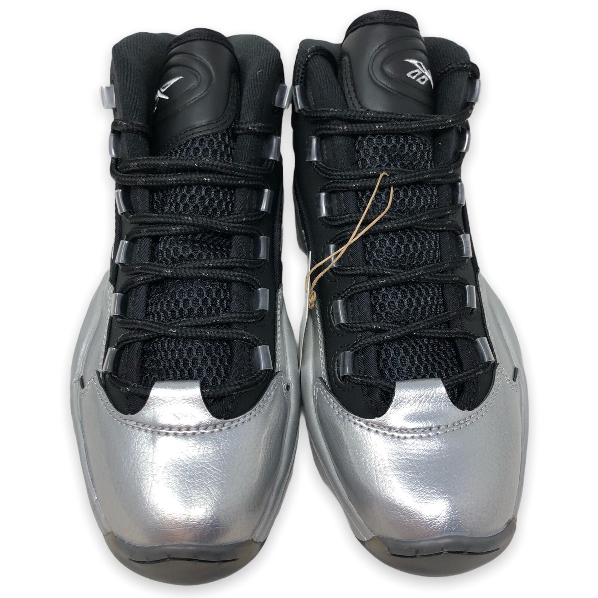 Reebok Question Mid Black Silver Basketball Shoes GX7925 Men\'s Size 7.5 - 8 Reebok Question Mid  main image 3