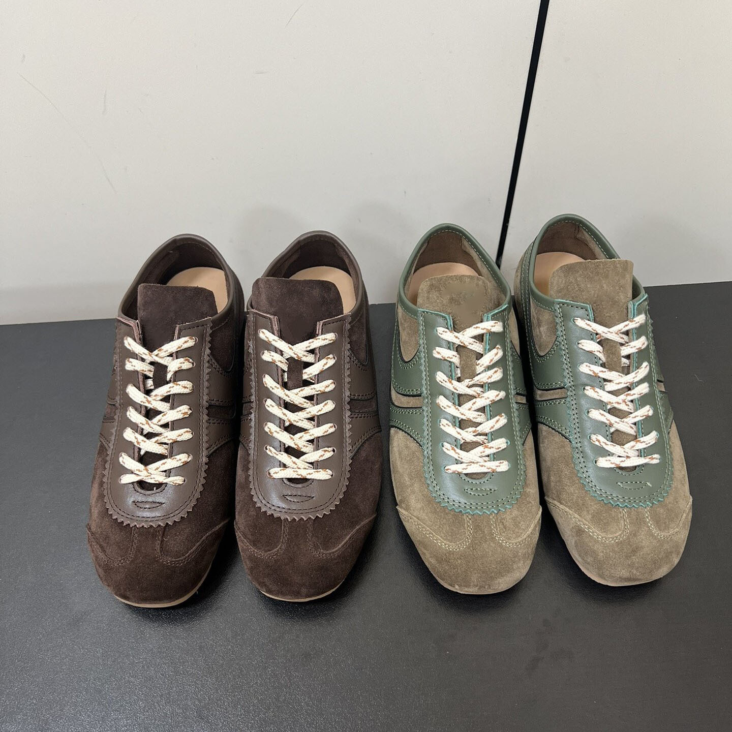 SAOLA Sneakers Dries VanNoten in pelle suola morbida stringate scarpe casual donna uomo scarpe