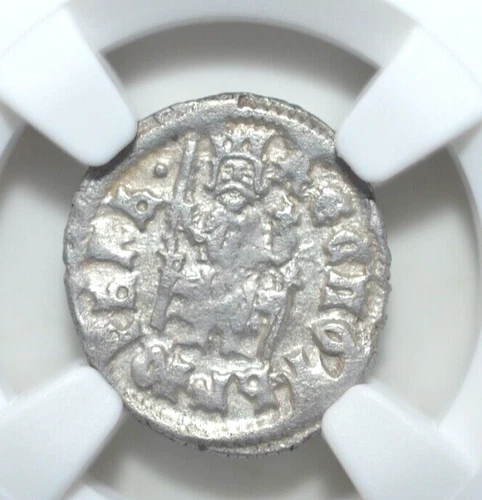 DJURADJ BRANKOVIC ( 1427-1456), SERBIA AR DINAR, NGC CERTIFIED,  --64--