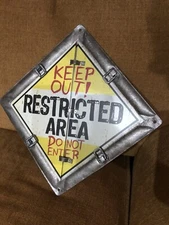 Open Road Brand Sign Flippable Designs, Funny, Vintage