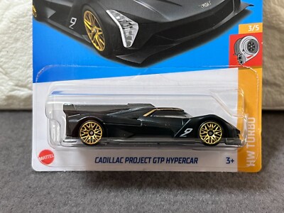 Hot Wheels Cadillac Project GTP - HW Turbo Serie, 1:64, Blau Metallic
