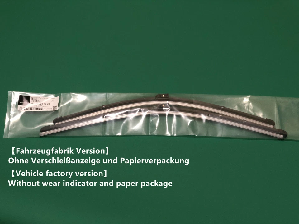 Juego de limpiaparabrisas originales OEM para Mercedes Benz Clase E W213 2016-2022 Foto 4 de 4