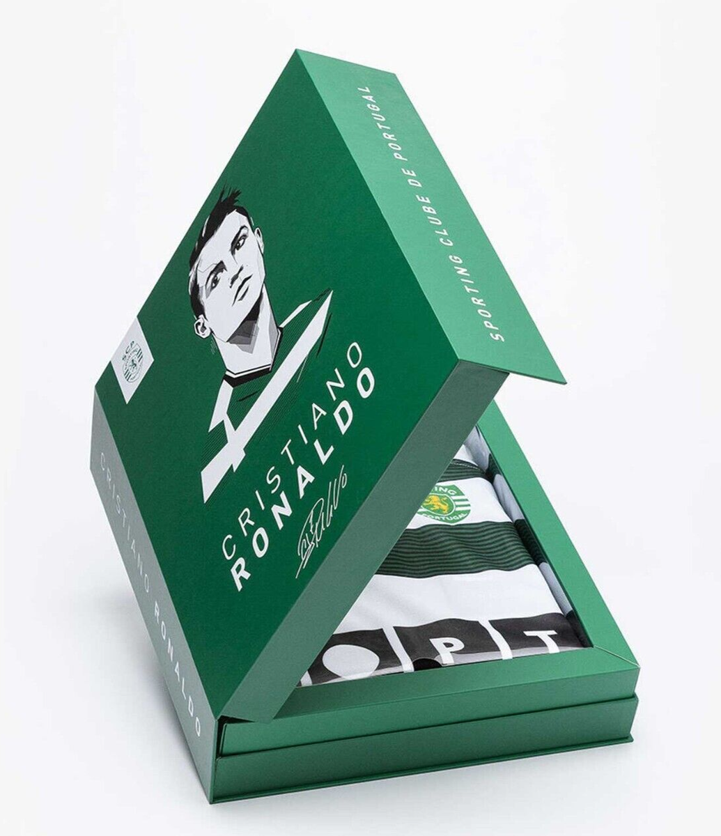 Cristiano Ronaldo Box – Sporting CP Official Tribute Edition Cristiano Ronaldo Box – Sporting CP Official Tribute Edition