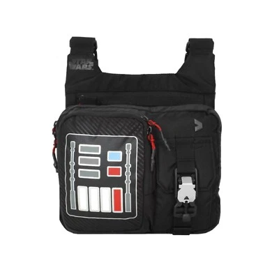 Sac à dos futuriste noir Kalibre Starwars sac à bandoulière sac à bandoulière - Photo 1/4