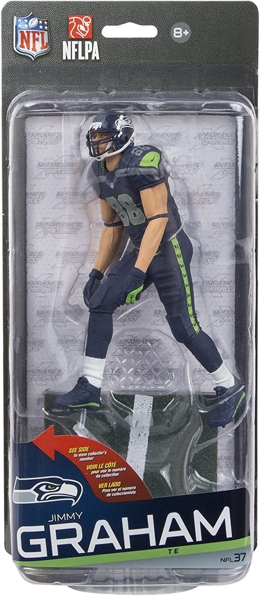 Seattle Seahawks　マクファーレントイズ　フィギュア NFL Series 37 Jimmy Graham Seattle Seahawks Figure McFarlane