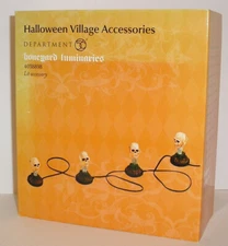 DEPARTMENT 56 - BONEYARK LUMINARIES - HALLOWEEN VILLAGE ACCESSORY LIGHTED