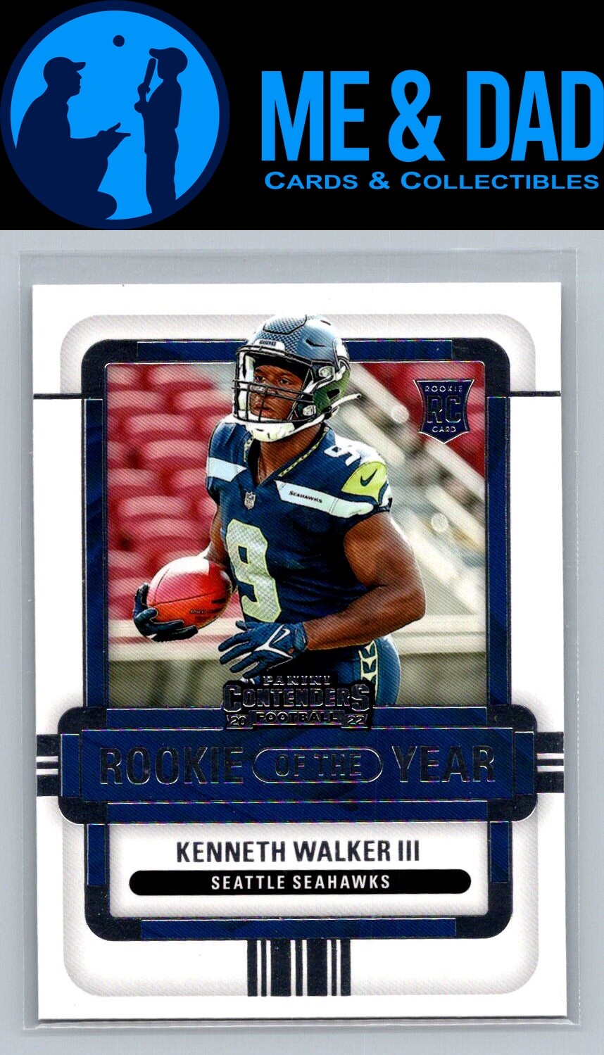 2022 Panini Contenders #ROY-KWA Kenneth Walker III Rookie of the Year Contenders