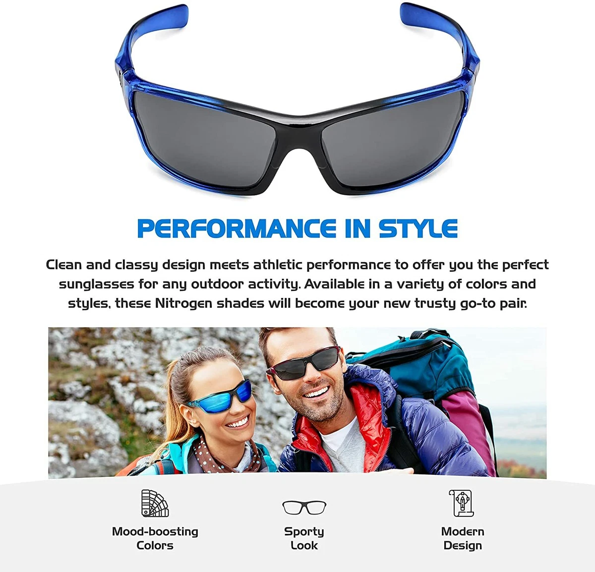 Matrix Denton Prescription Sports Sunglasses For Men and Women Clear -  Cycling, Running and Baseball Glasses