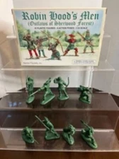 LOD Enterprises Figure Set LOD006 Medieval Robin Hood & Merry Men- Green-BOXED
