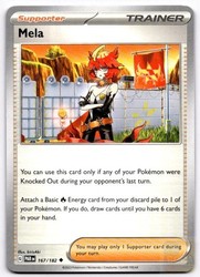 Mela 167/182 Paradox Rift Uncommon Trainer Supporter