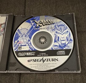 Sega Saturn Marvel Super Heroes & X-Men COTA CIB Manual Import Tested US Seller