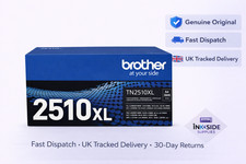 Brother TN-2510XL Genuine Original High Yield Black Toner HL-L2 DCP-L2 MFC-L2