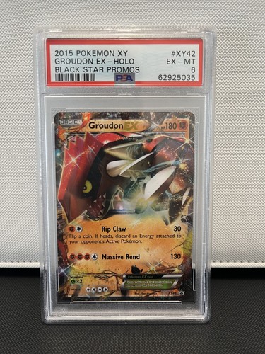 Groudon-EX graded PSA 6 for sale on eBay