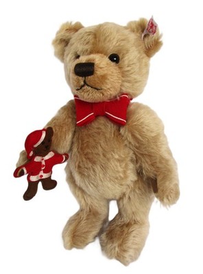 Steiff Harrods 2013 Sebastian 12'' Christmas Bear in Box 663727 MIB New COA Etc