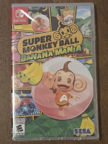 Super Monkey Ball Banana Mania - Nintendo Switch, Brand New