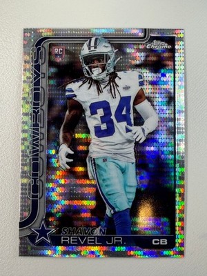 2025 Topps Chrome - Shavon Revel Jr. Rookie Pulsar Refractor (RC) #301