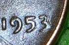 MAJOR ERROR!   1953/3 POOR MAN'S DOUBLED DIE ERROR!!!!