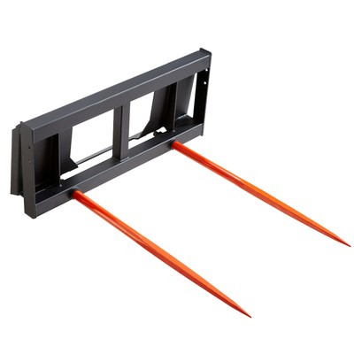 #ad 49quot; Hay Spear Bale Spears Skid Steer Loader Tractor Attachment 3000lbs $377.99