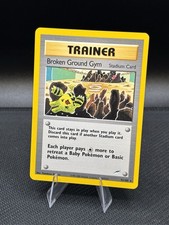 Broken Ground Gym 92/105 Neo Destiny Pokemon Near Mint