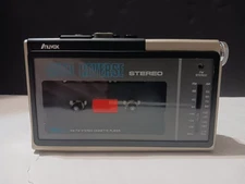 Vintage Nuvox TPS-200 Stereo Cassette Tape Recorder w/ AM FM RADIO *Parts Only*