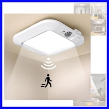 Battery Operated Ceiling Light, Motion Sensor Light Indoor, Motion Activated ...