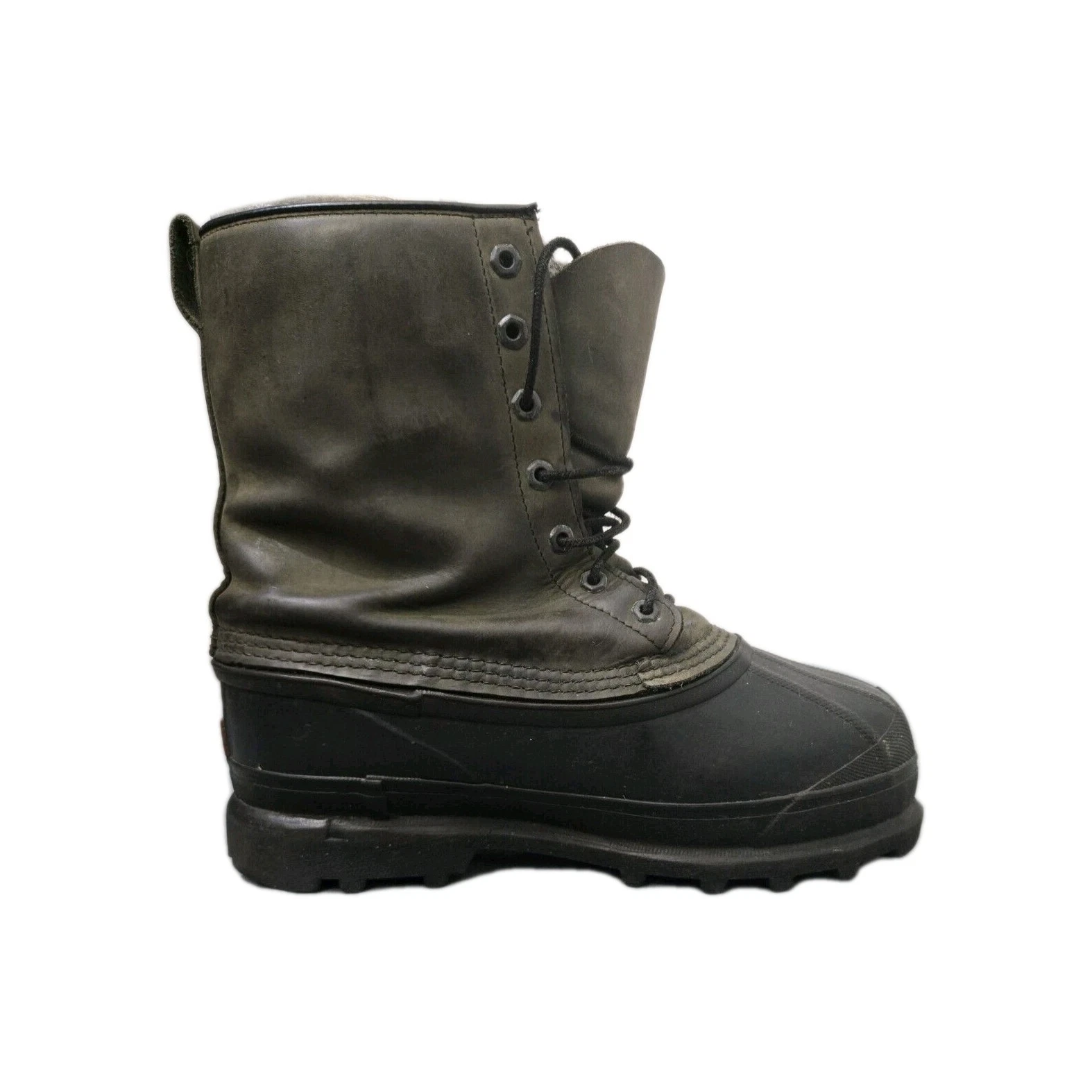 sorel Snow Boots chieftain mens size 8 burly grip soles