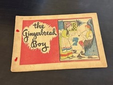 Vintage Children's Cartoon Booklet - The Gingerbread Boy Read Desc