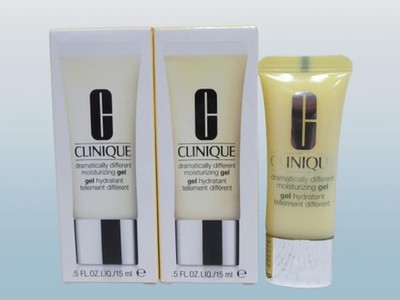 CLINIQUE DRAMATICALLY DIFFERENT MOISTURIZING GEL 0.5 OZ BOXED LOT OF 2