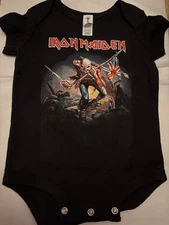 Iron Maiden Infant Bodysuit Shirt 100% Cotton 5 Months Brand New!  How Cute