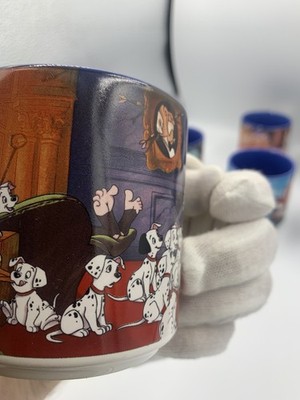 RARE VINTAGE Disney Shop Tasse 101 Dalmatiner (1996)   Staffordshire England   V