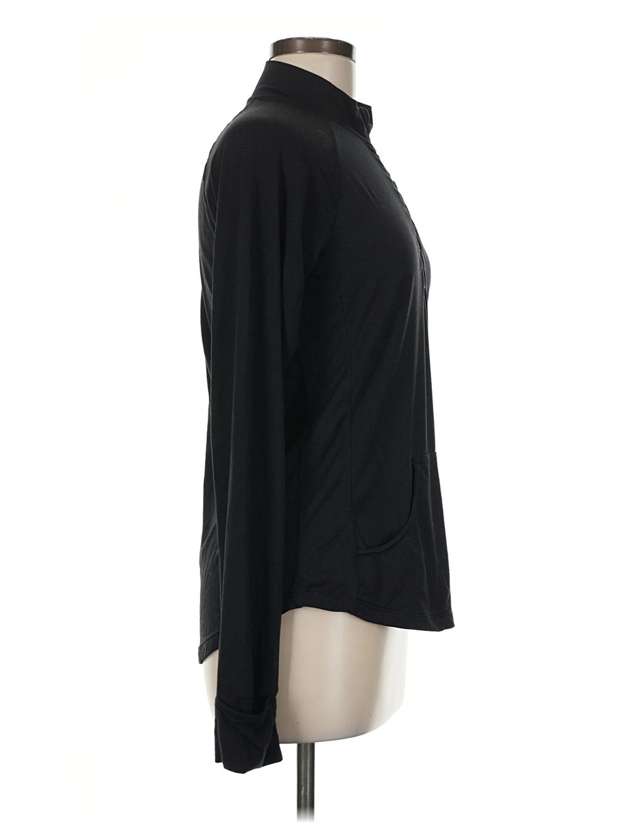 Ion Actif Women Black Long Sleeve Turtleneck M View 3