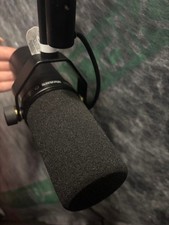 SHURE SM7dB Dynamic Mic with Built-in Preamp Cardioid 50Hz-20kHz Used