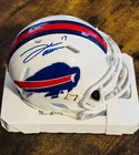 Josh Allen Signed Buffalo Bills Mini Helmet with COA